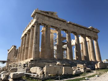 Acropolis against sky