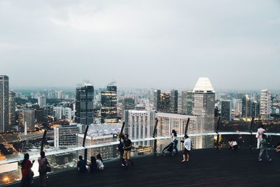 Skyscrapers in city
