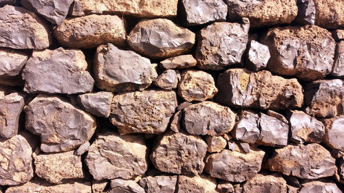 Full frame shot of rocks