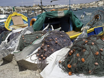 The harbour of marsaxlokk