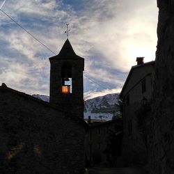 Clock tower against sky