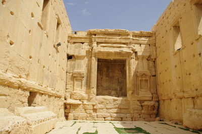 Ancient city of palmyra syrial baal temple