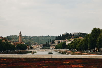 View of buildings at waterfront