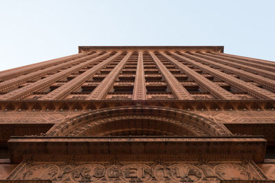 Low angle view of historical building against sky