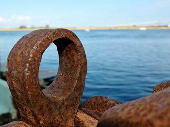 Close-up of rusty metal