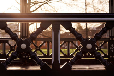 Close-up of playground