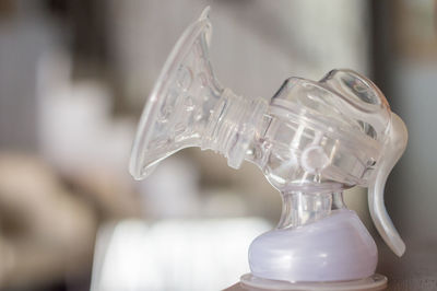 Close-up of electric lamp