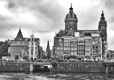 River with buildings in background