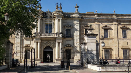 View of historic building against sky