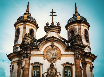 Low angle view of cathedral against sky