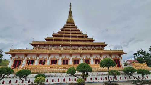 Low angle view of historical building