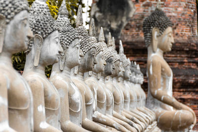 Statue of buddha in temple