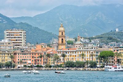 Buildings at waterfront