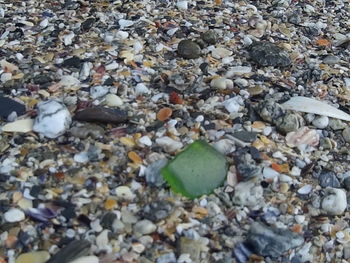 Pebbles on rocks