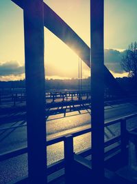 Scenic view of river against sky