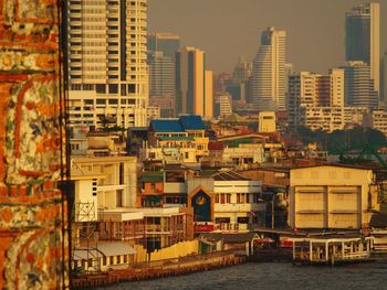 Buildings in city