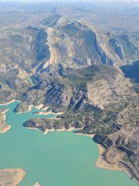 Aerial view of landscape