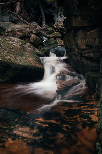 Waterfall in forest