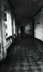 Corridor of building