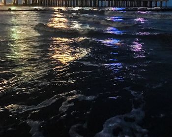 Reflection of clouds in water