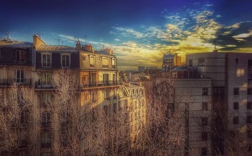 Cityscape against sky