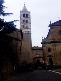 Low angle view of church