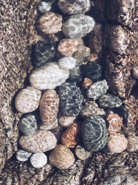 Full frame shot of stone