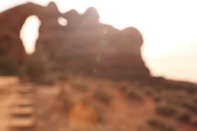 Close-up of sky during sunset