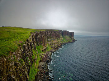 Cliffs in staffing, scotland. 