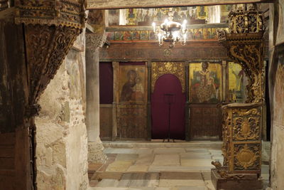 Entrance of historic building