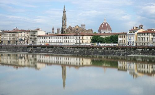 River with buildings in background