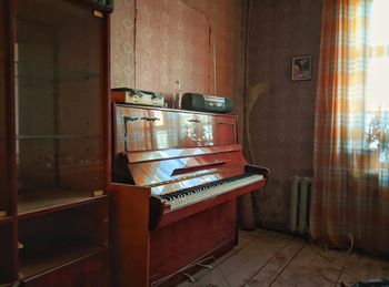 Old piano at home
