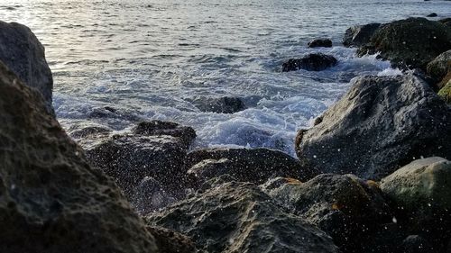 Scenic view of sea