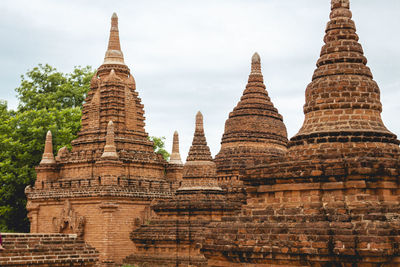 Stupas of a temple