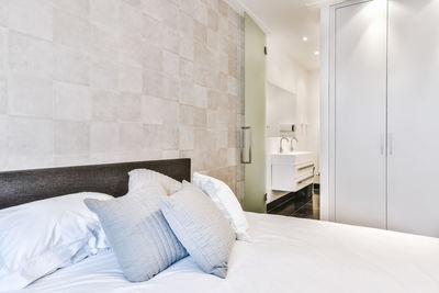 View of bed in bedroom