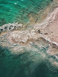 Aerial view of beach