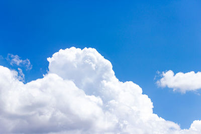 Low angle view of clouds in sky