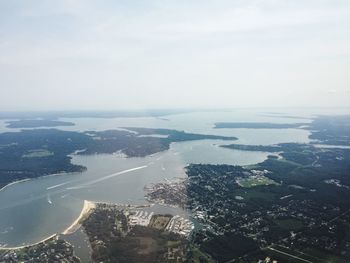 Aerial view of cityscape