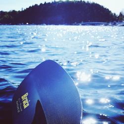 View of lake with trees in background