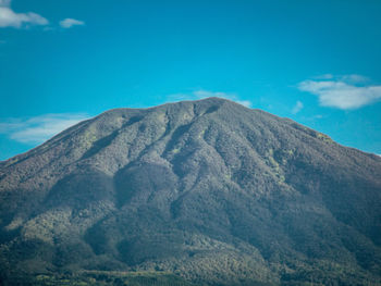 Low angle view of mountain against sky