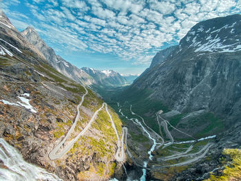 Panoramic view of landscape against sky