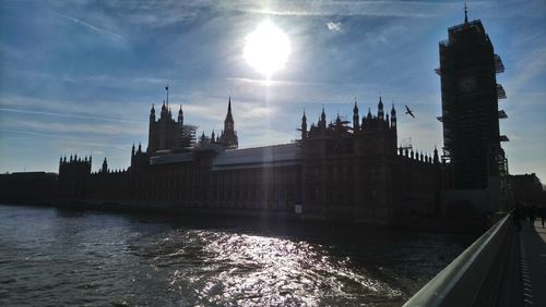 View of buildings at waterfront