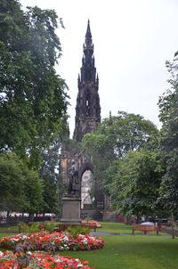 View of a temple