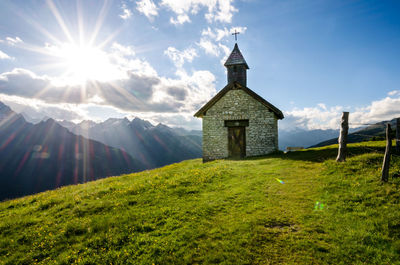 Church on mountain