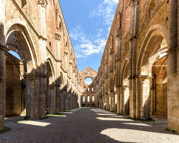 View of historical building