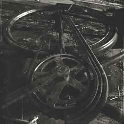 Train on railroad track