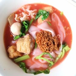 Close-up of food served in bowl