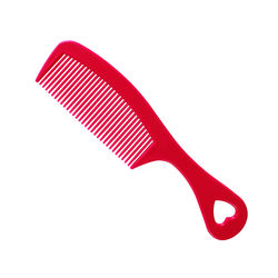 Close-up of red flag against white background