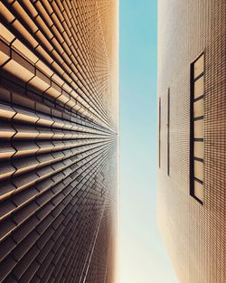 Low angle view of buildings against sky