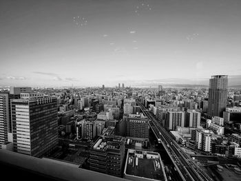 Cityscape against sky